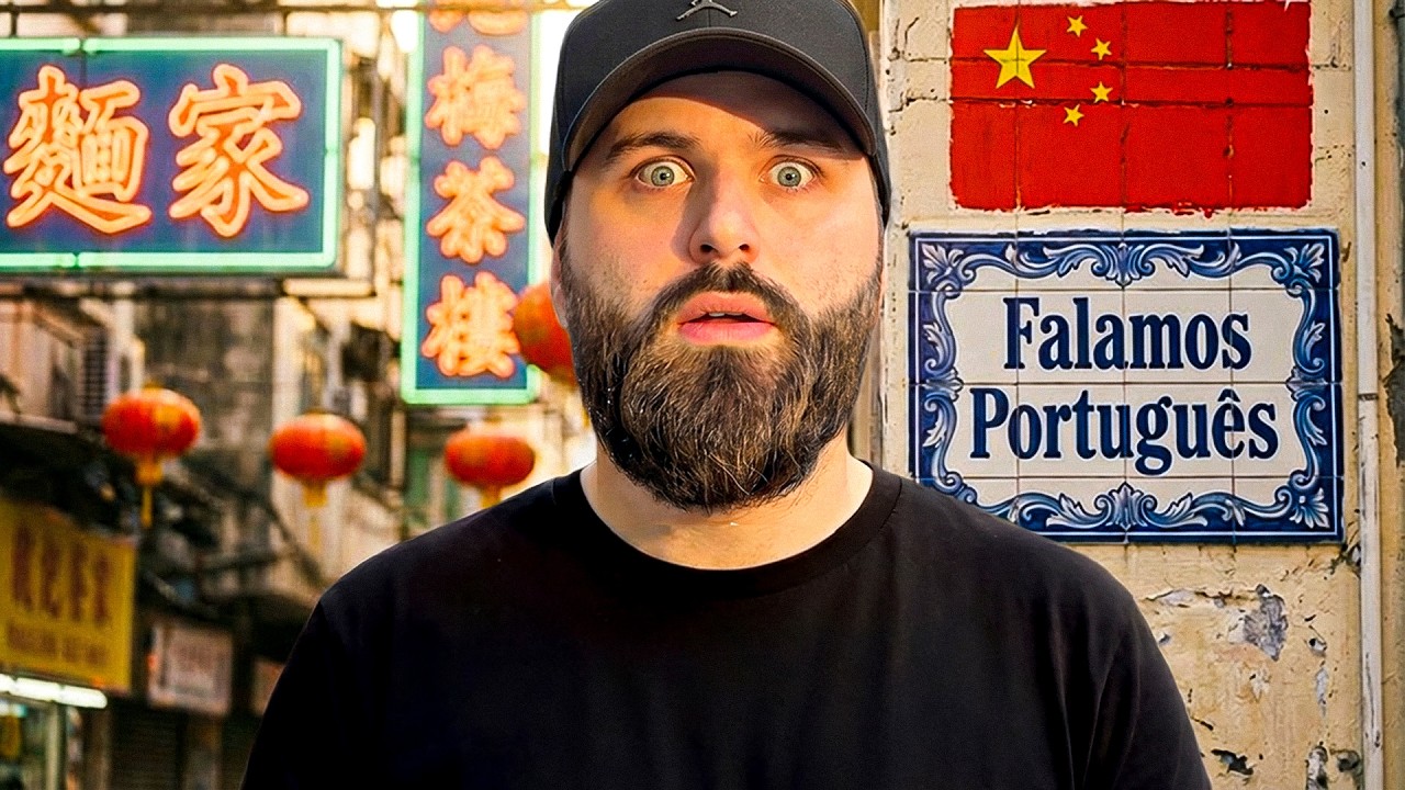 VIVI 30 DIAS NA ÚNICA PARTE DA CHINA QUE FALA PORTUGUÊS
